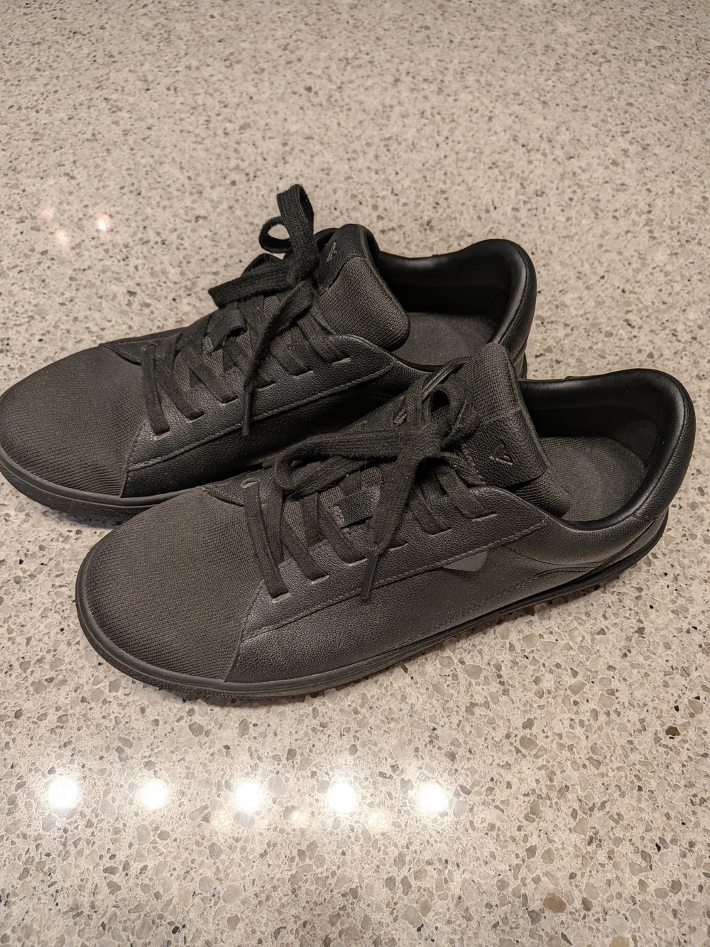 Vessi Women's Soho Waterproof All-Black Low-Top Sneakers